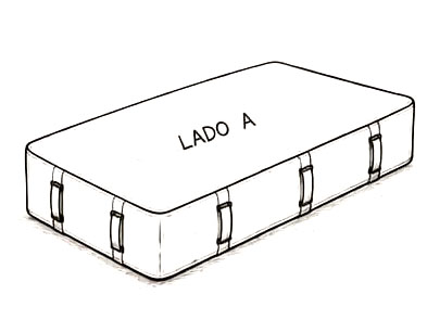 Paso 1 colch&oacute;n extendido lado A